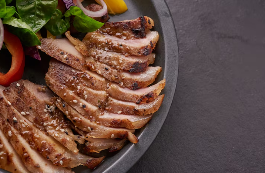 ejemplo de cerdo bien cocido